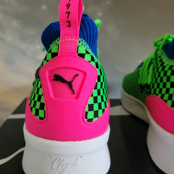 Puma Clyde Court ‘Summertime’ Mens Shoes - Picture 8 of 14